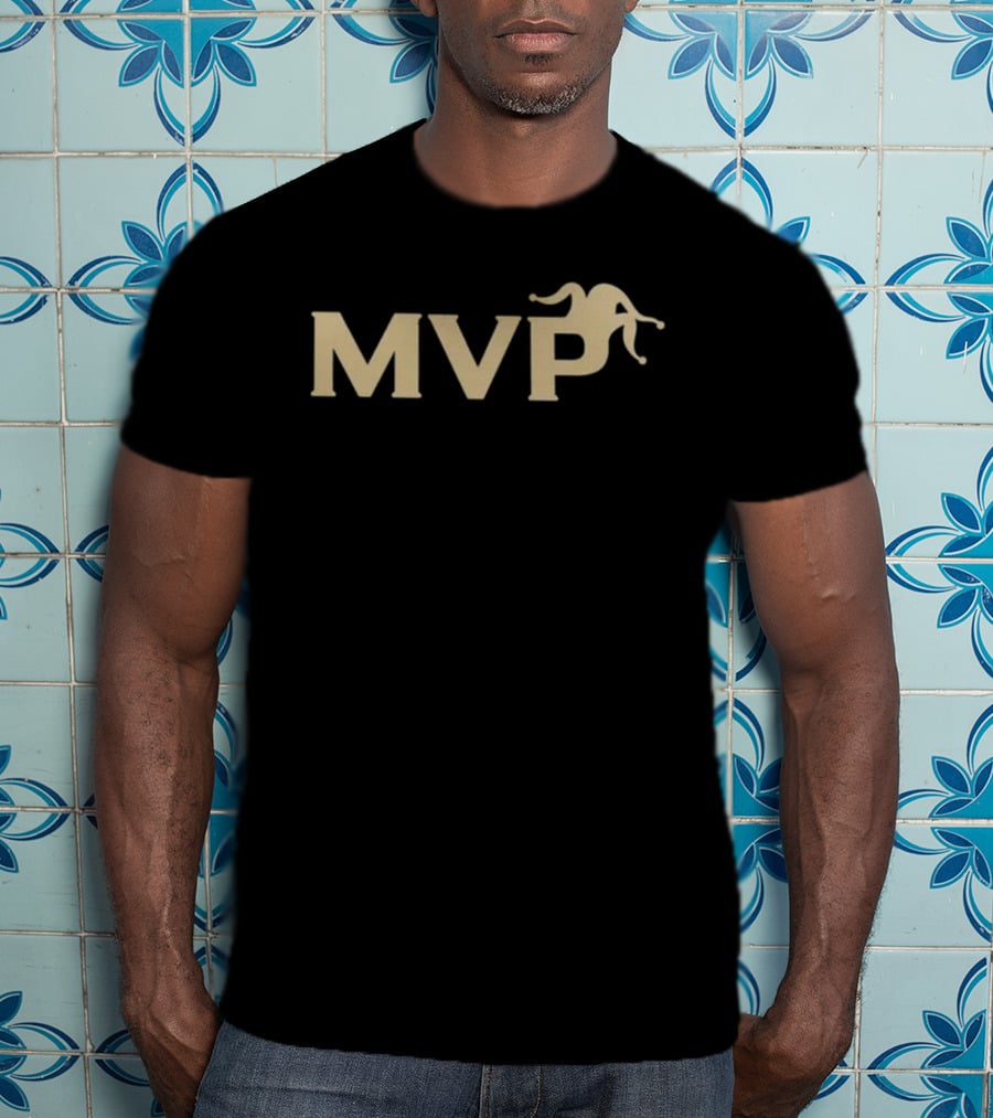 Nikola Jokic X Denver Nuggets Crown MVP 2026 Black T-Shirt