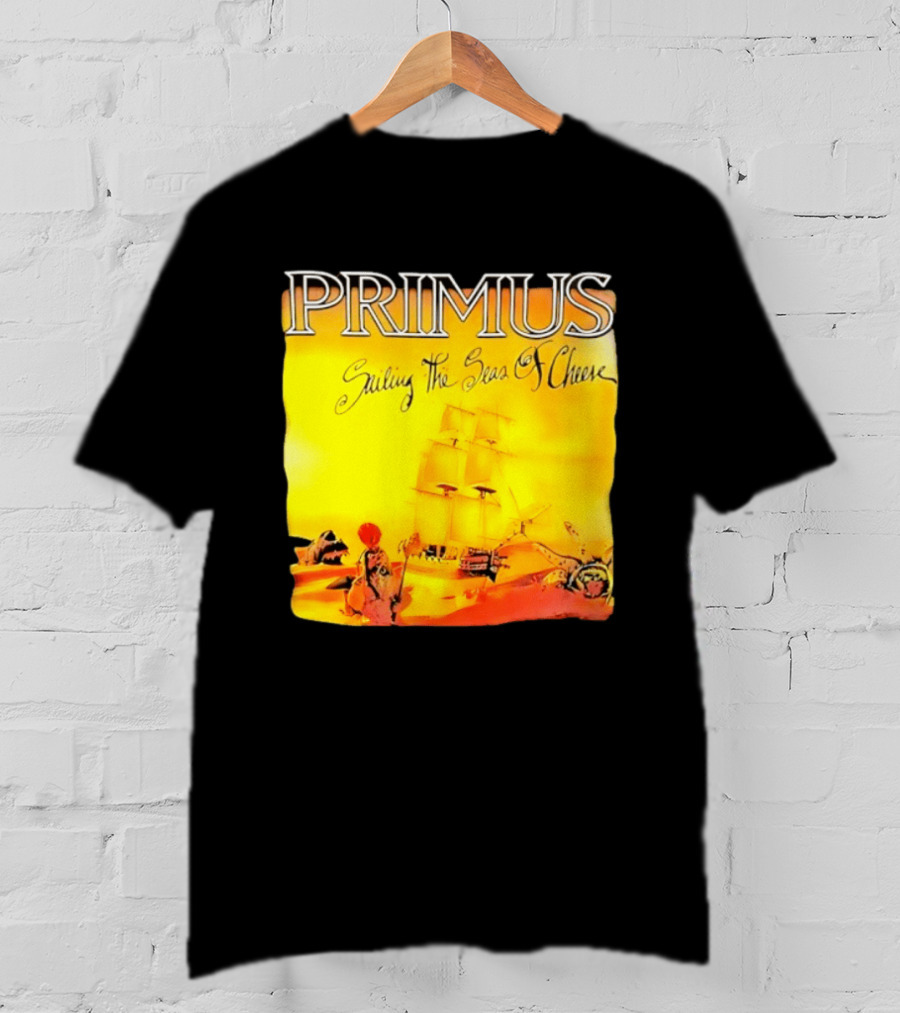 Primus Sailing The Seas Of Cheese Album Art Les Claypool T-Shirt