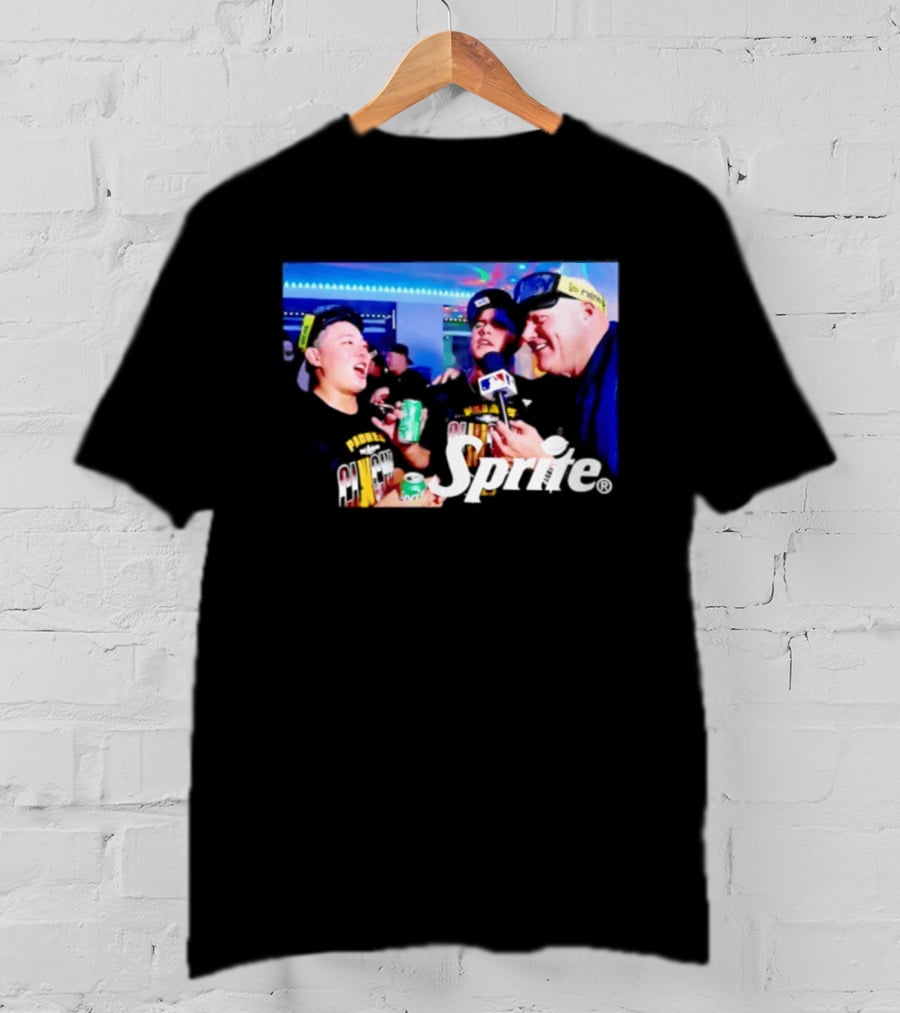 Sprite X Yuki Matsui San Diego Padres Celebration MLB Baseball T-Shirt