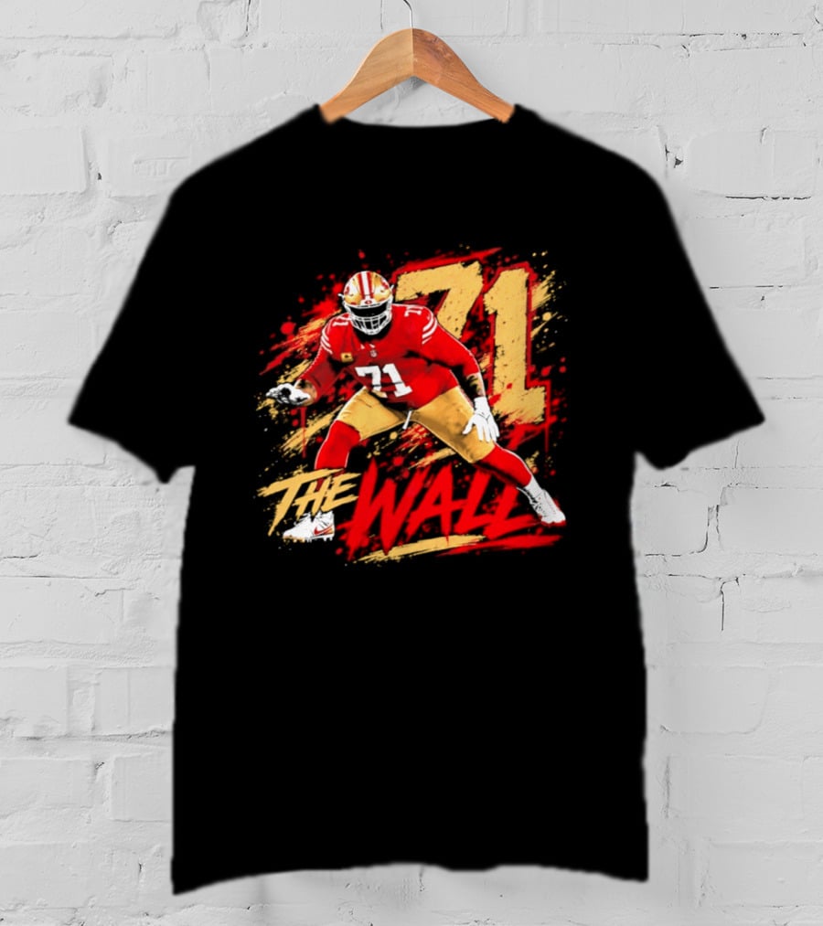 Trent Williams 71 The Wall San Francisco Football NFL T-Shirt