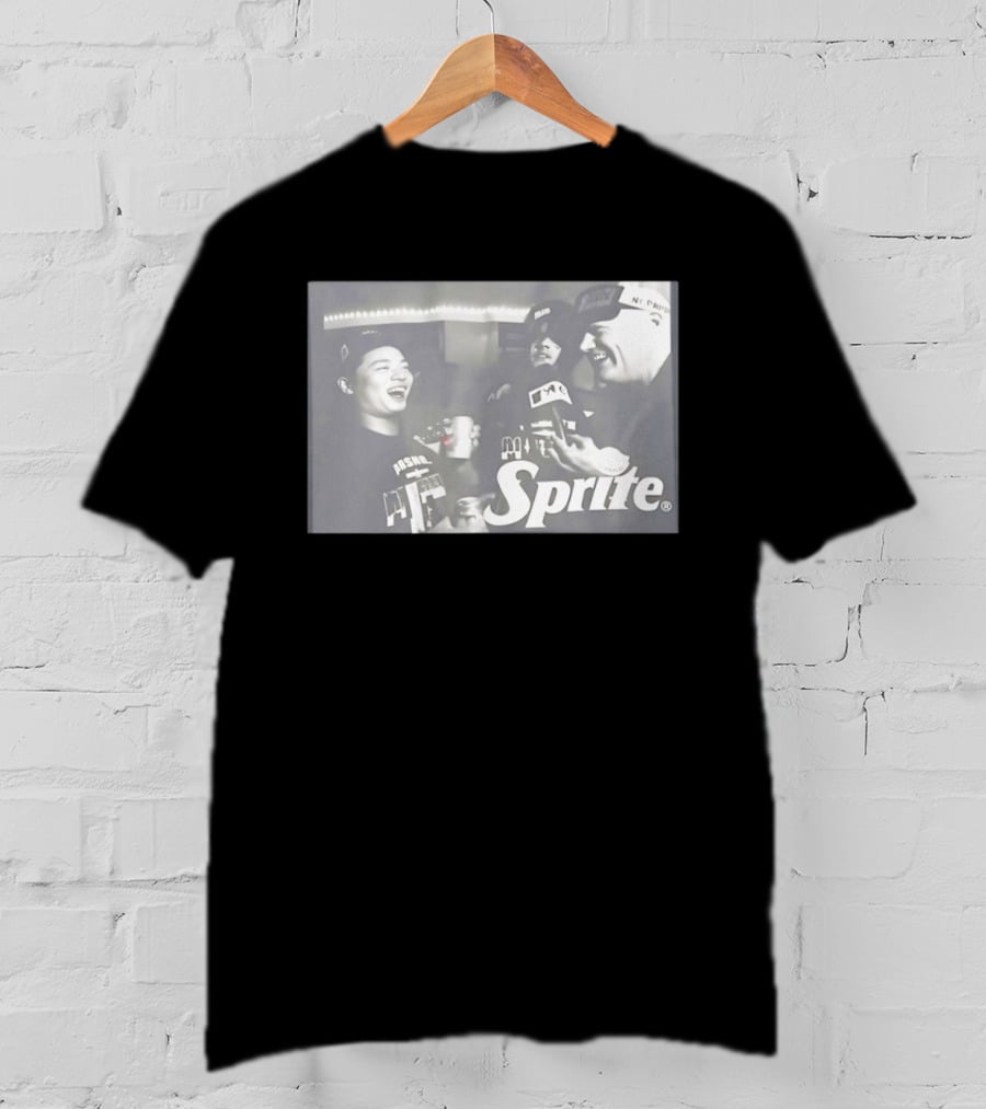 Yuki Matsui Sprite Bootleg Baseball NT Paradise NOSML Drink Fun T-Shirt
