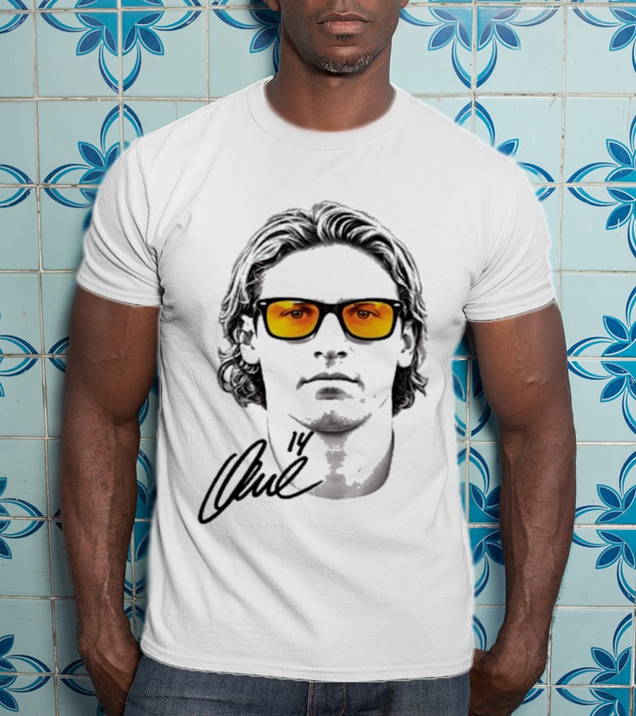 Antoine Griezmann Marcos Llorente 14 Signature Glasses T-Shirt