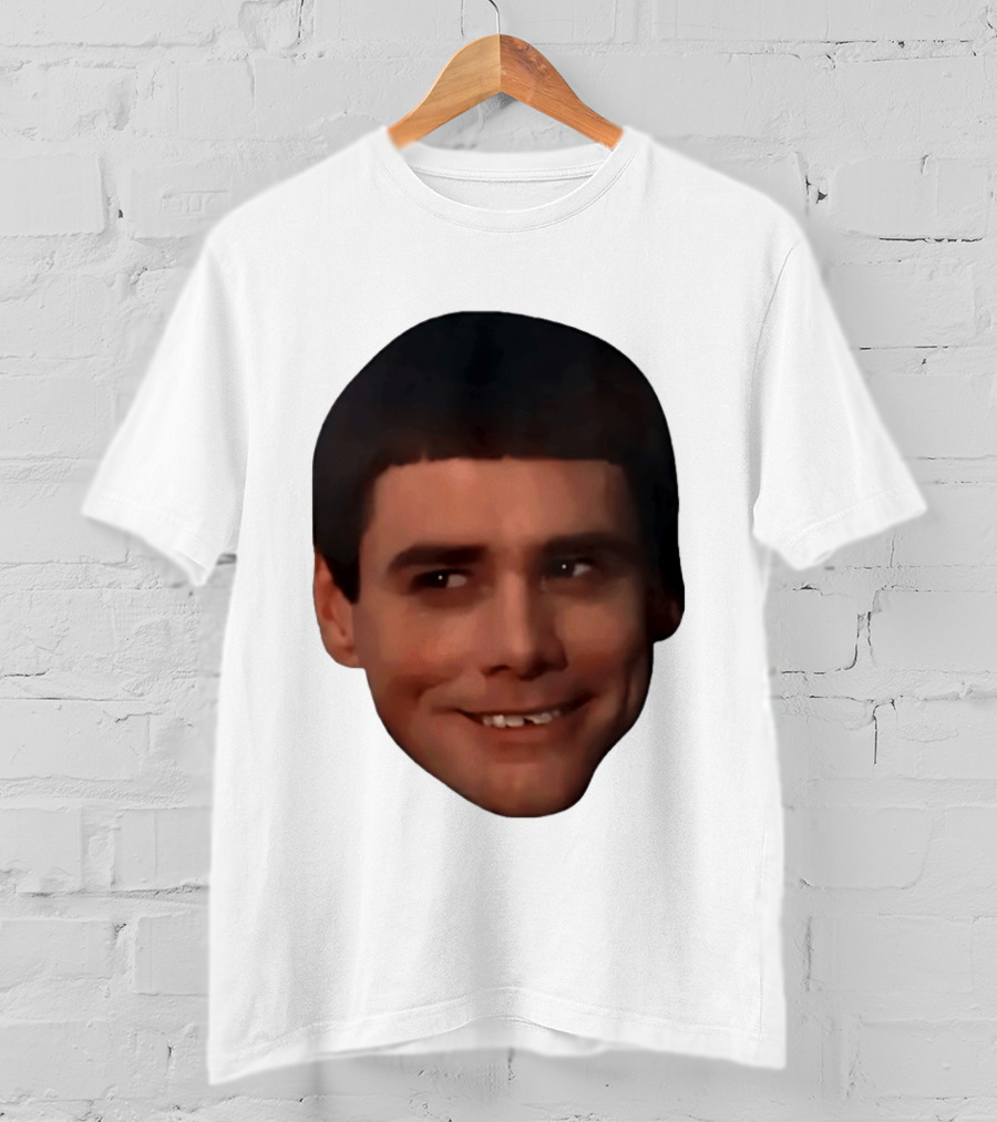 Jim Carrey Lloyd Christmas Dumb And Dumber Face Meme T-Shirt