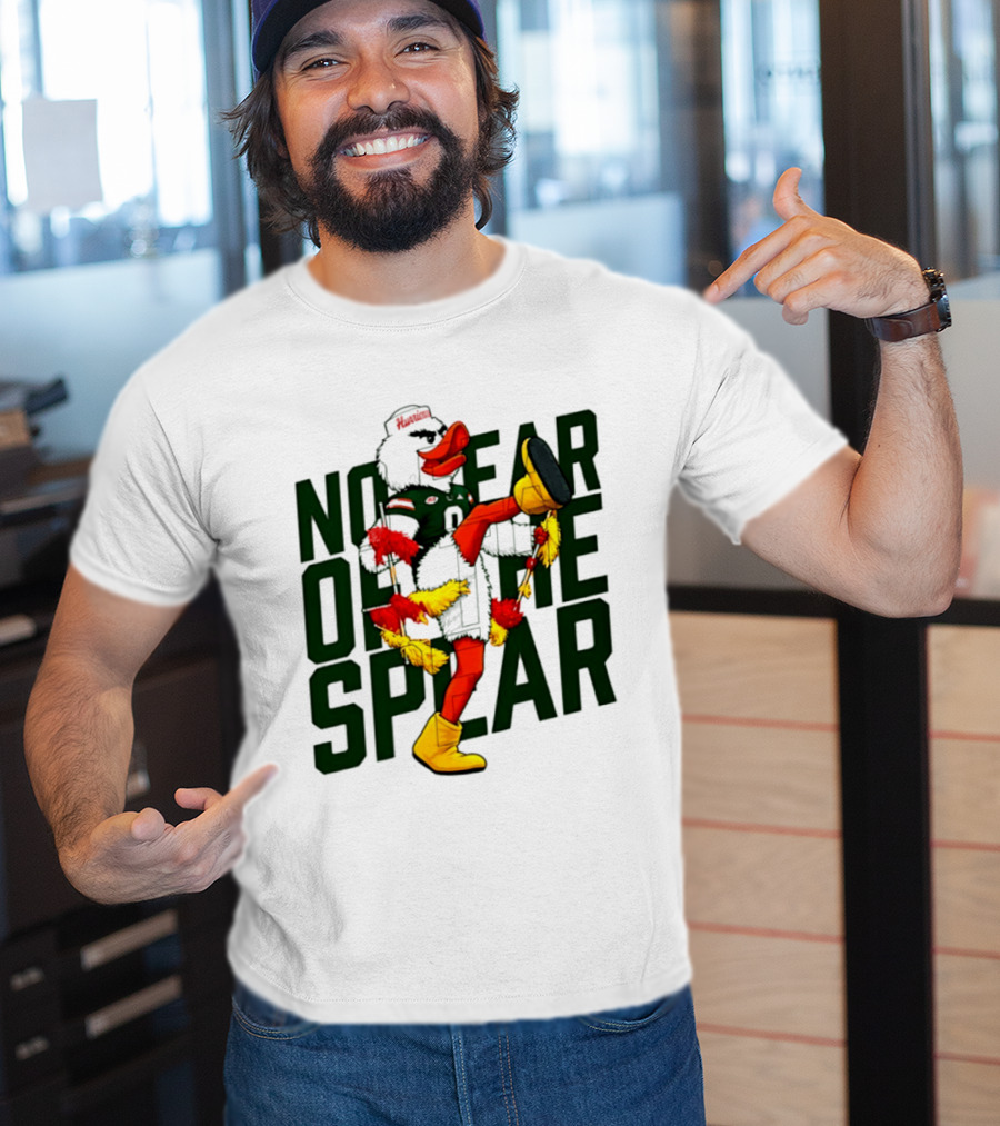 Miami Hurricanes No Fear Of The Spear Ibis Sports Team Rivalry T-Shirt