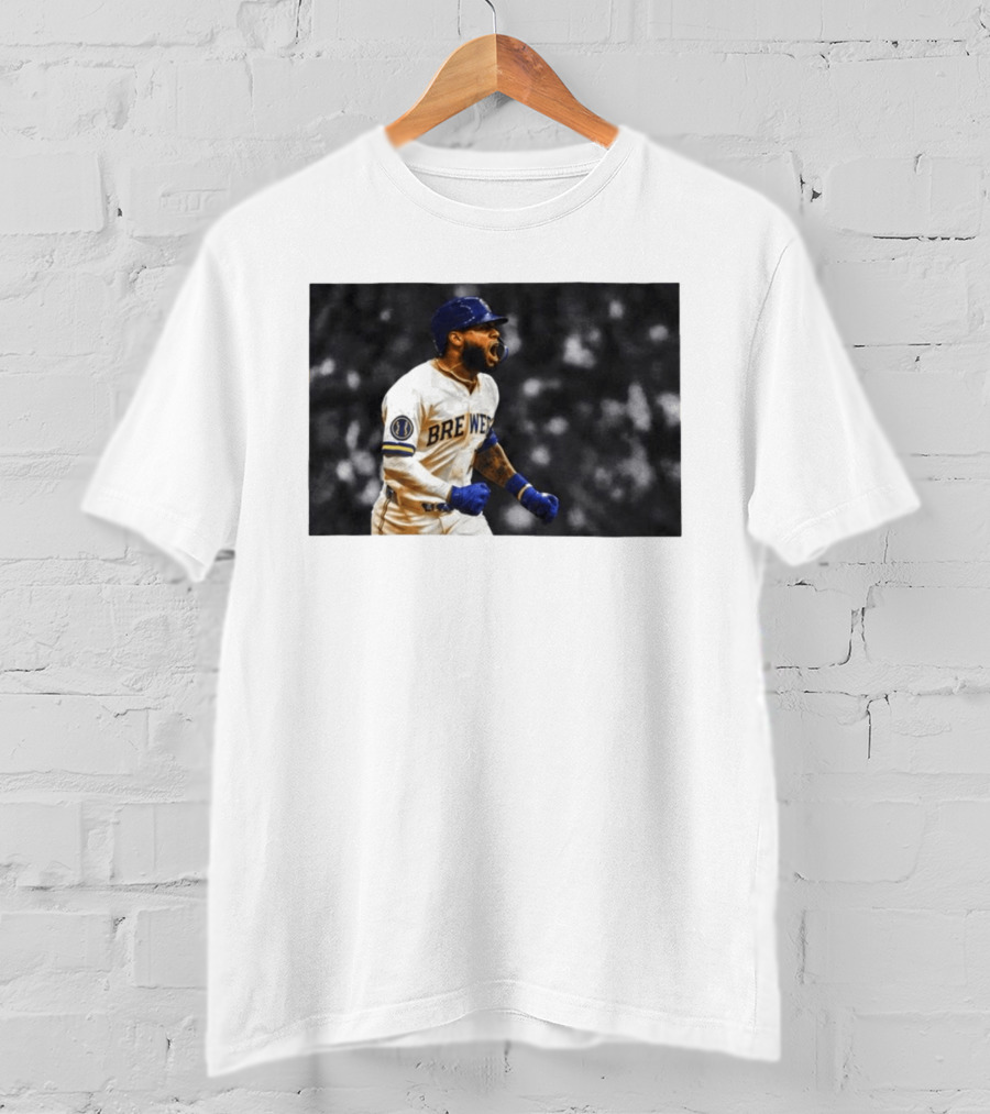 Milwaukee Brewers Player Celebration NLCS Homage T-Shirt