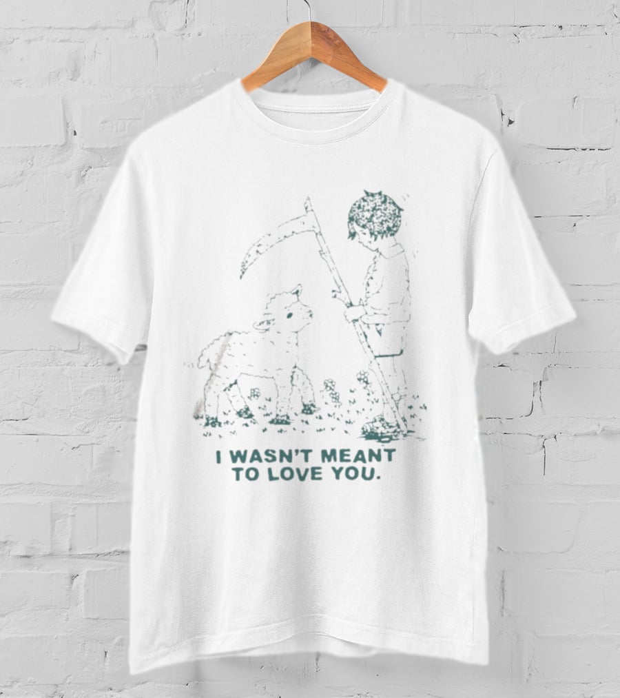 I Wasn't Meant To Love You Grim Reaper Boy And Dog T-Shirt