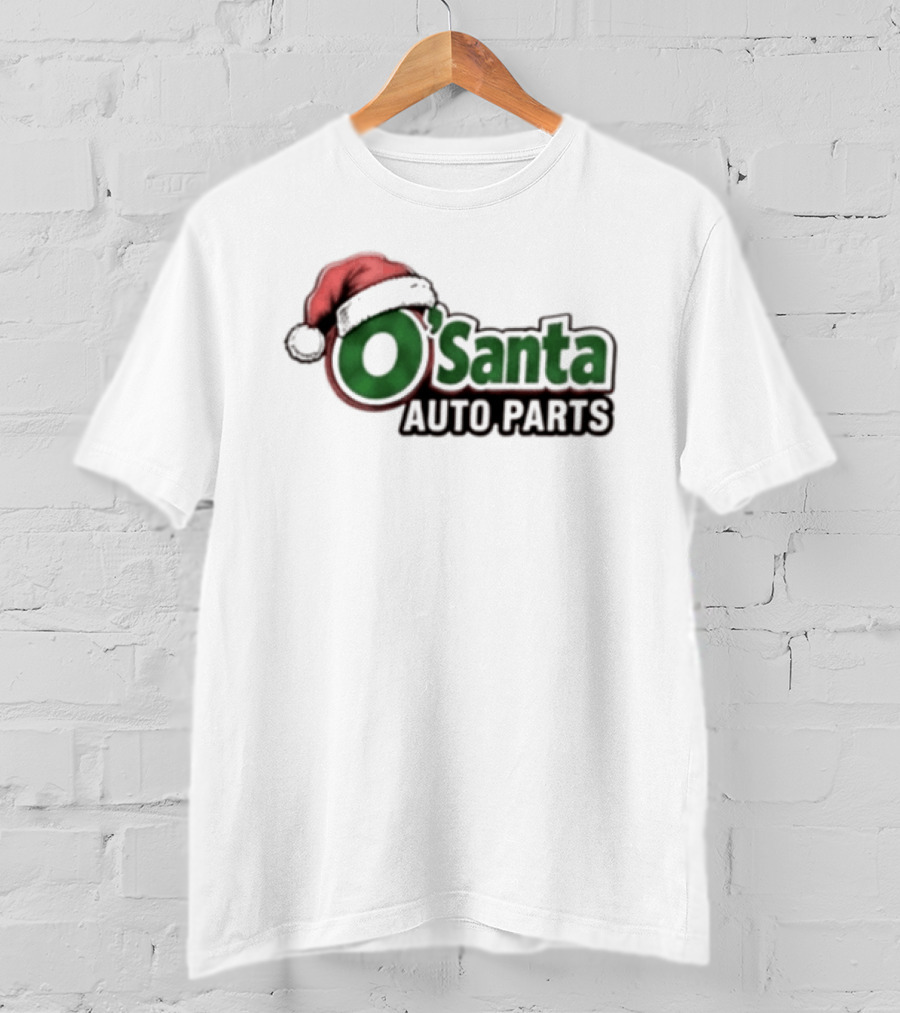 O'Reilly Auto Parts Santa Christmas Humor Mechanic Lovers T-Shirt