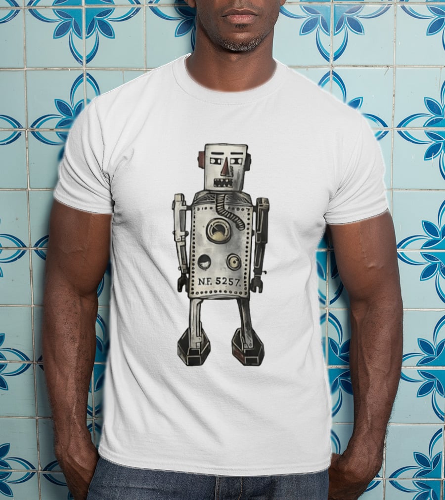 Robot Stuart N.F. 5257 Universe Adventure T-Shirt