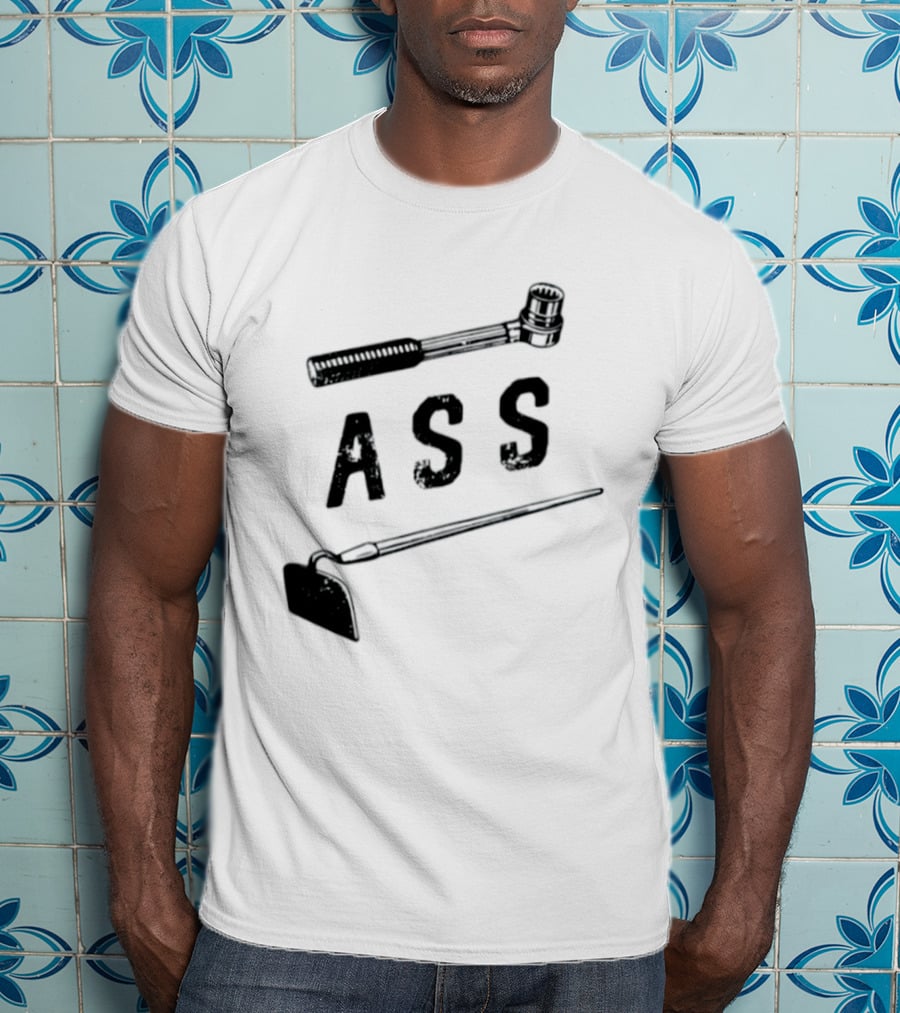 Socket Ass Hoe Tools Pun Mechanic Humor T-Shirt