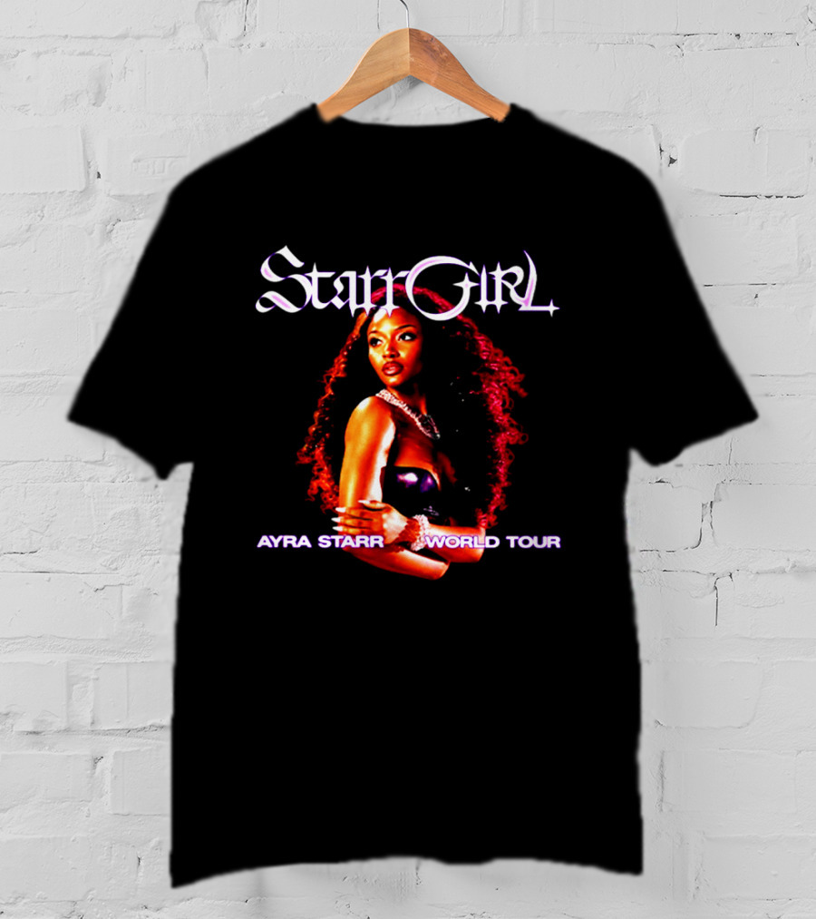 Starrgirl Arya Starr World Tour 2027 Schedule Dates T-Shirt