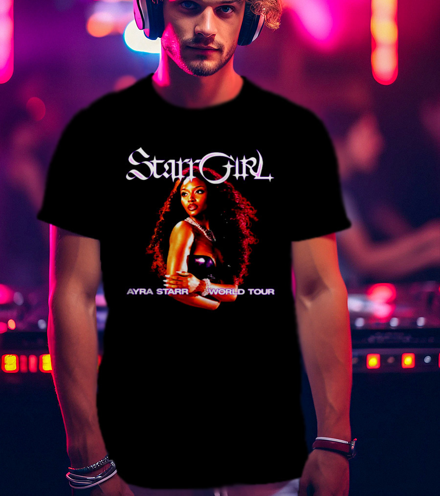 Starrgirl Arya Starr World Tour 2027 Schedule Dates T-Shirt