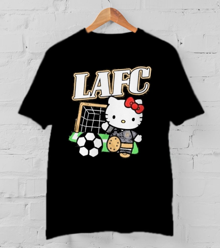LAFC Hello Kitty Collaboration Soccer Theme October 2026 T-Shirt