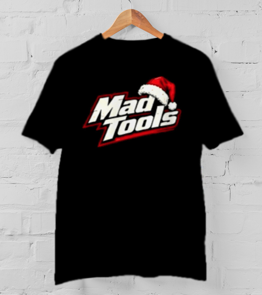 Mac Tools Christmas Santa Hat For Tool Lovers T-Shirt