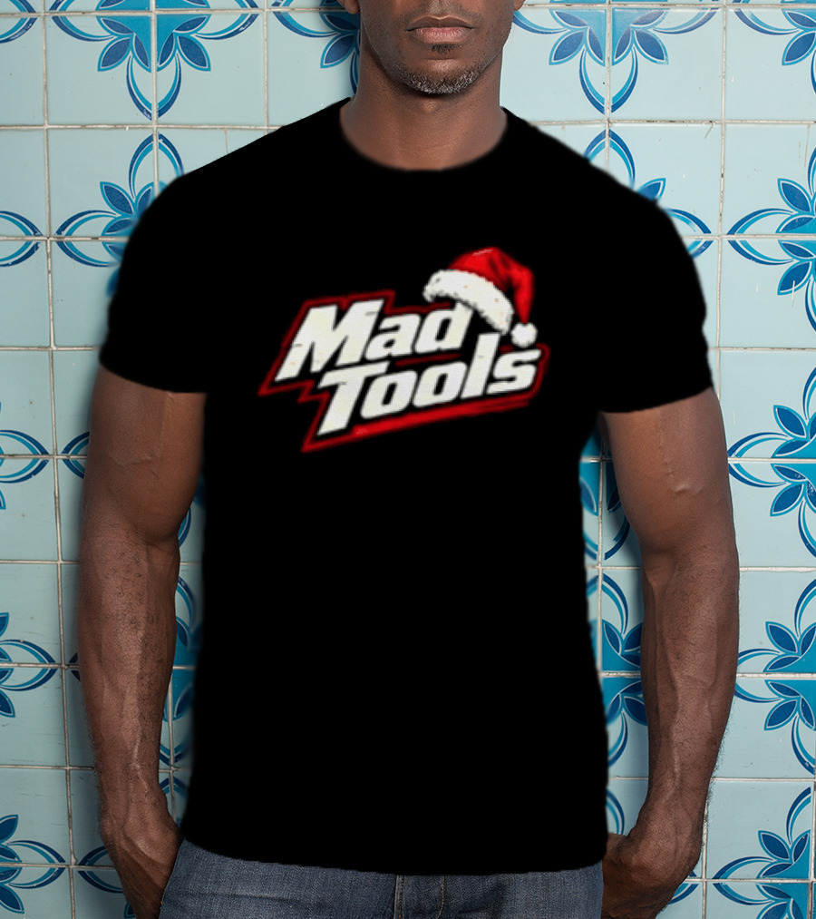 Mac Tools Christmas Santa Hat For Tool Lovers T-Shirt