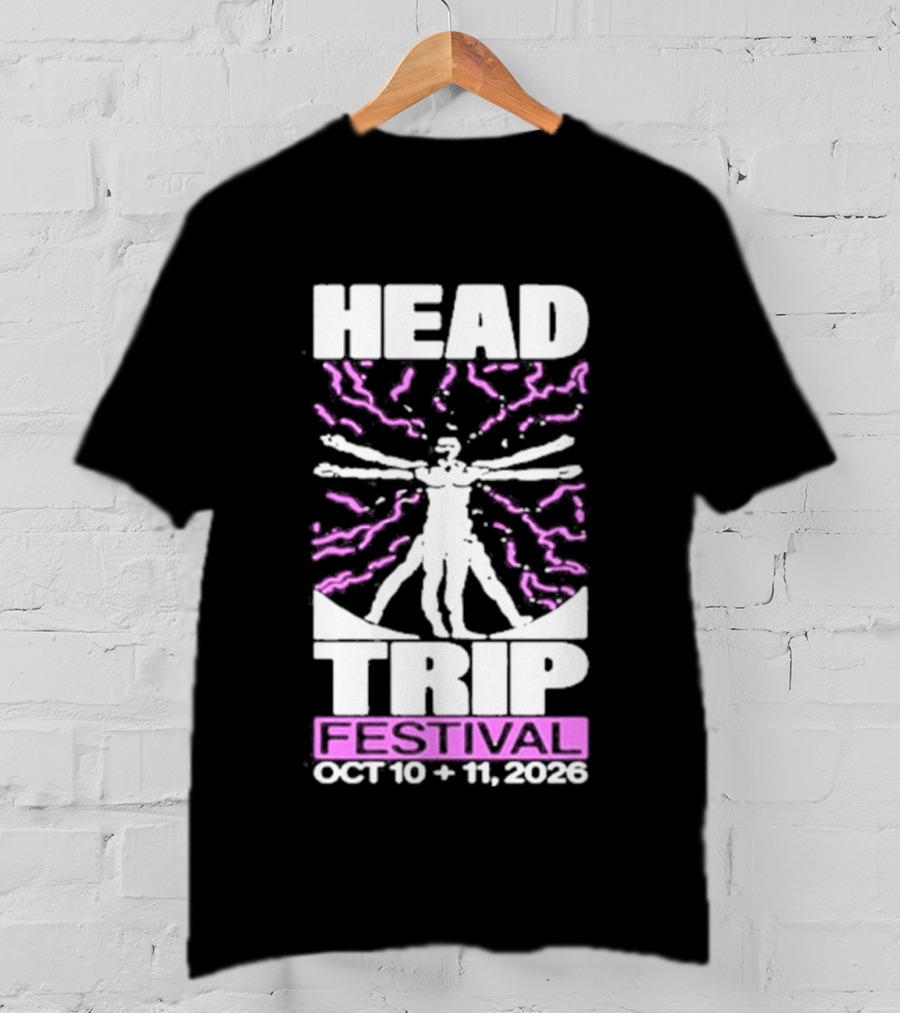 Head Trip Festival Empire Polo Club Oct 10 & 11 2026 Indio CA T-Shirt