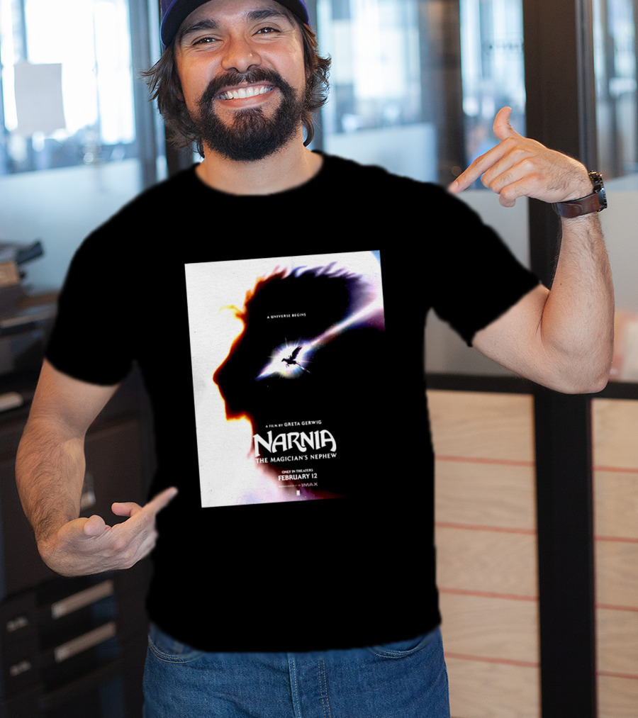 Narnia The Magician's Nephew A Universe Begins Film By Greta Gerwig IMAX Release February 12 T-Shirt