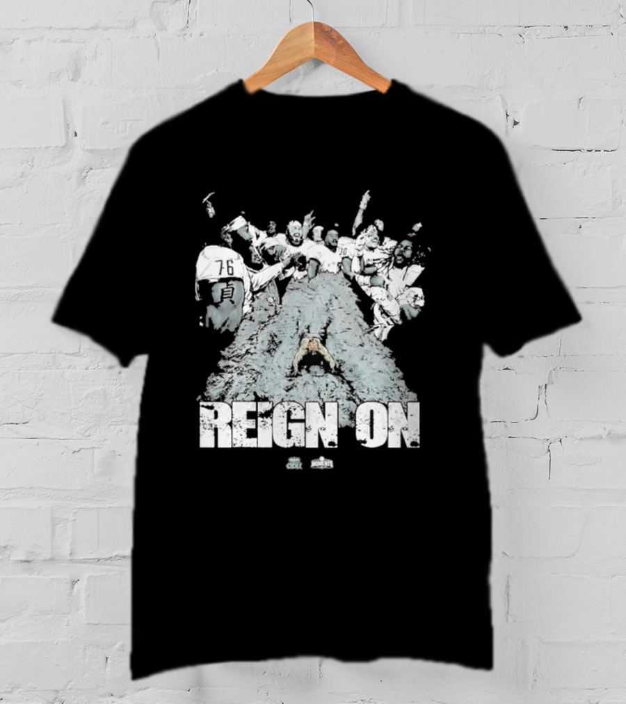 Old Dominion Football Reign On Splash Helmet 2023 T-Shirt