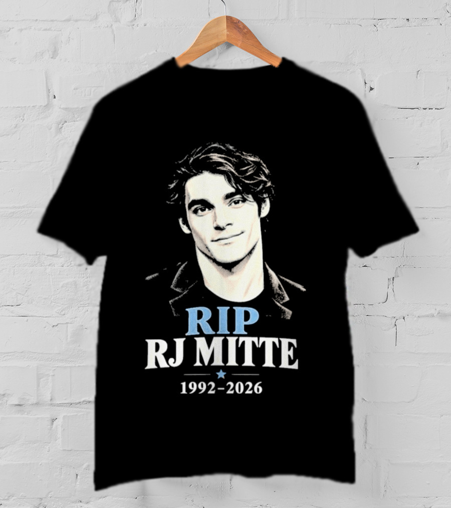 RIP RJ Mitte 1992 2026 Memorial T-Shirt