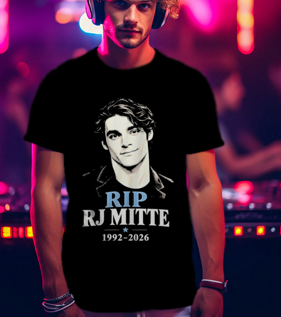 RIP RJ Mitte 1992 2026 Memorial T-Shirt