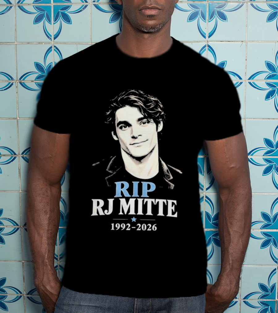 RIP RJ Mitte 1992 2026 Memorial T-Shirt