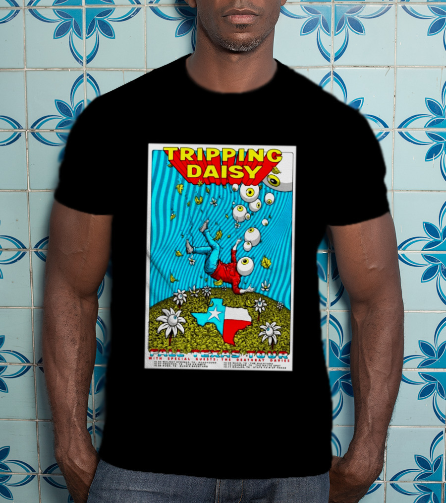Tripping Daisy Fall Texas Tour 2026 Limited Edition With Special Guests The Deathray Davies T-Shirt