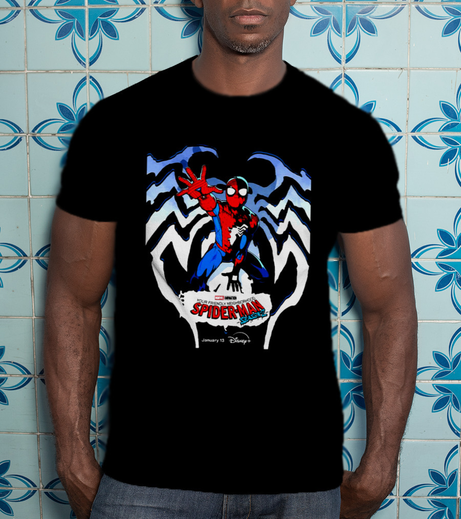 Marvel Spider Man Season 2 Disney Plus January 13 T-Shirt