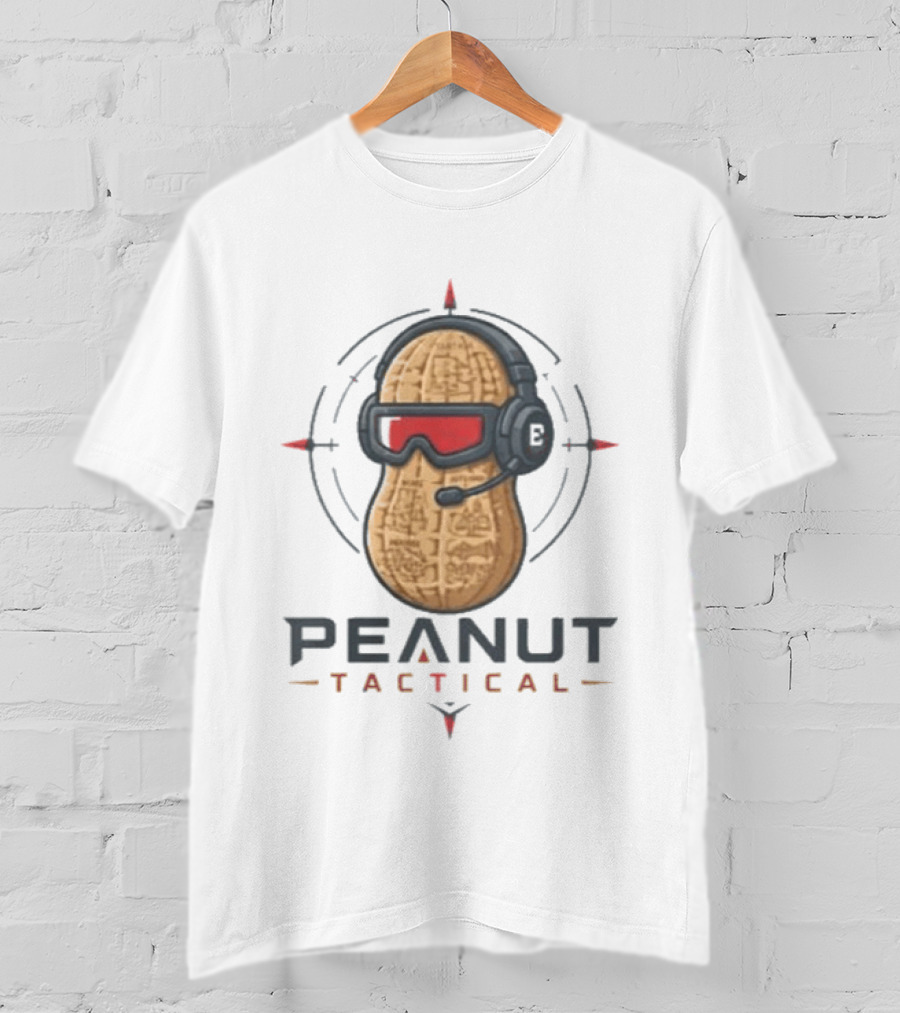 Peanut Tactical Headset Goggles Peanuts Aim T-Shirt