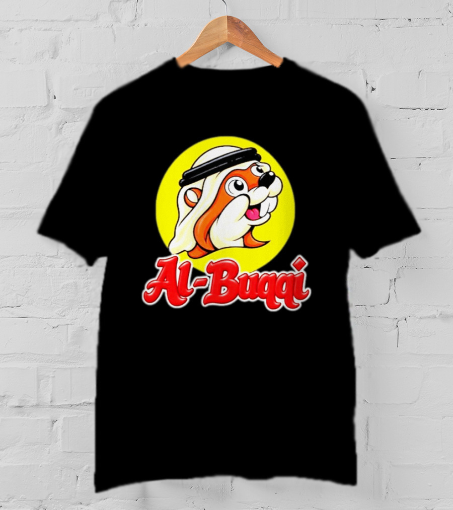 Al Buqqi Beaver Bucees Kufi Cartoon T-Shirt