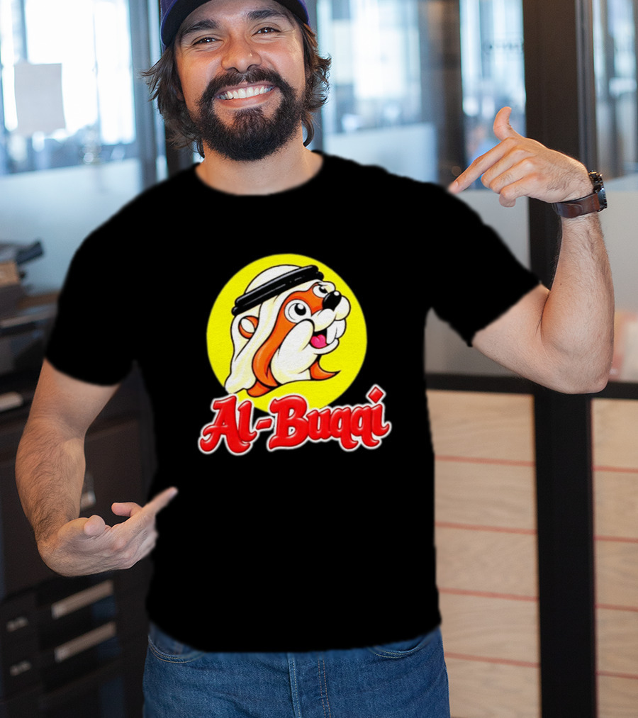 Al Buqqi Beaver Bucees Kufi Cartoon T-Shirt