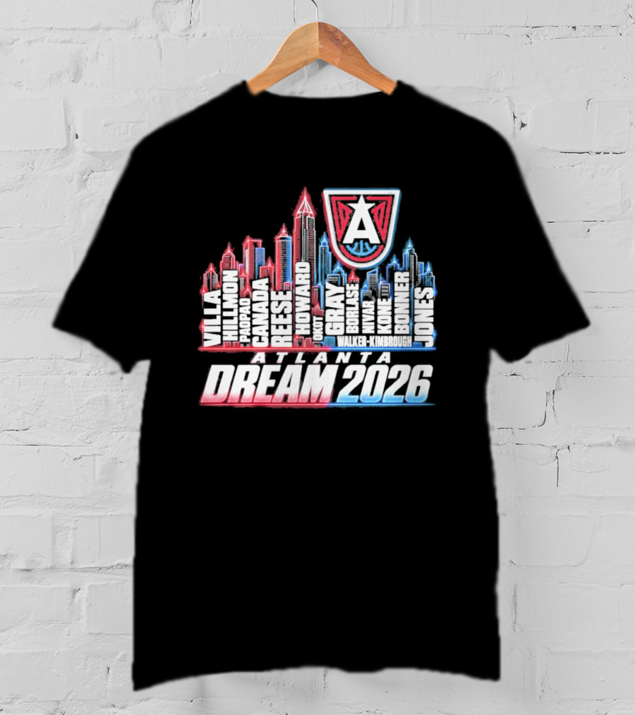 Atlanta Dream 2026 Skyline A T-Shirt