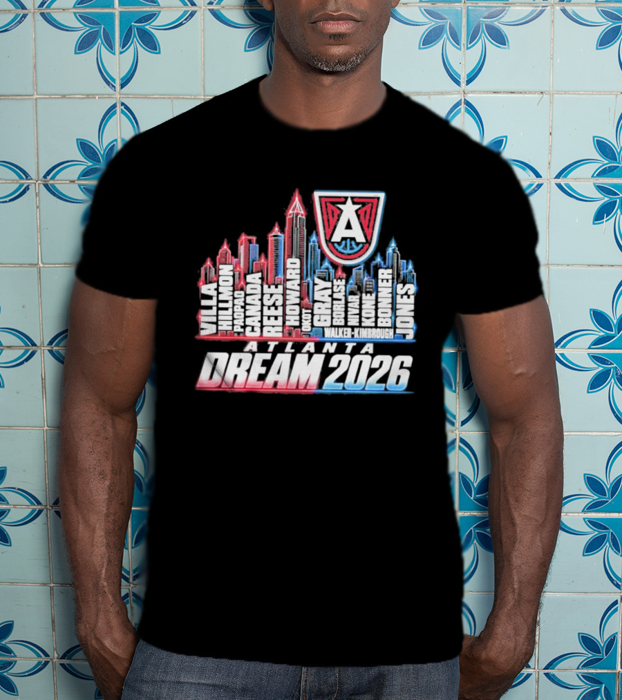 Atlanta Dream 2026 Skyline A T-Shirt