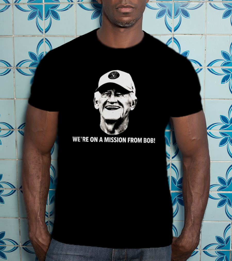 Brewers We're On A Mission From Bob Iconic Tribute Baseball Cap T-Shirt