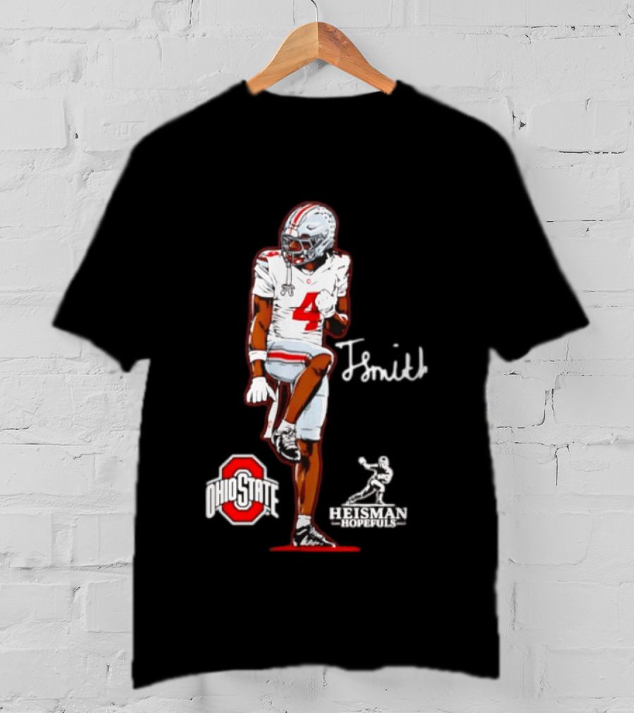 Ohio State Buckeyes J. Smith Heisman Hopeful Number 4 T-Shirt