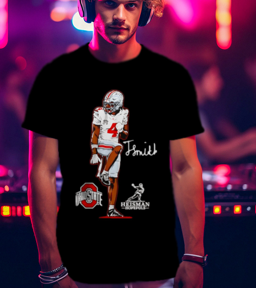 Ohio State Buckeyes J. Smith Heisman Hopeful Number 4 T-Shirt
