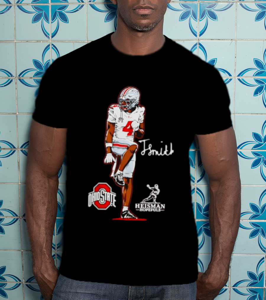 Ohio State Buckeyes J. Smith Heisman Hopeful Number 4 T-Shirt