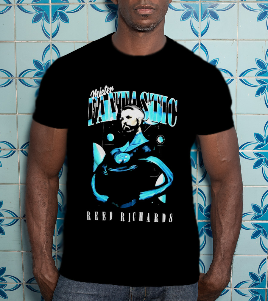 Mister Fantastic Reed Richards The Fantastic Four Marvel Comic Exclusive T-Shirt