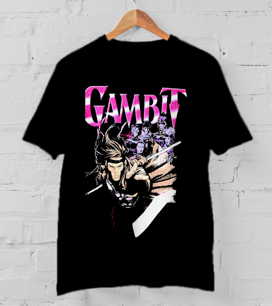 Marvel X Men Gambit Exclusive Comic T-Shirt