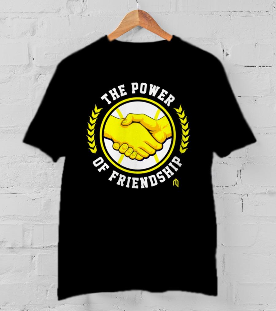 Milwaukee Brewers The Power Of Friendship Handshake Baseball T-Shirt