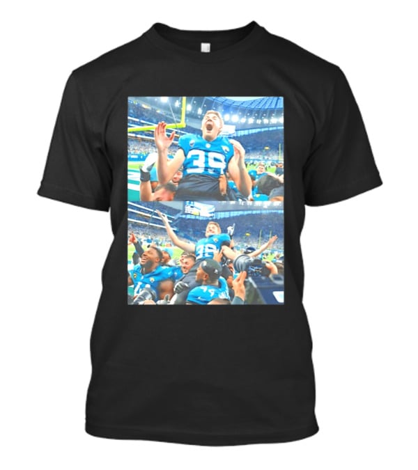 Jacksonville Jaguars Number 39 And Walker Number 44 Post Game Celebration NFL Stadium Event T-Shirt