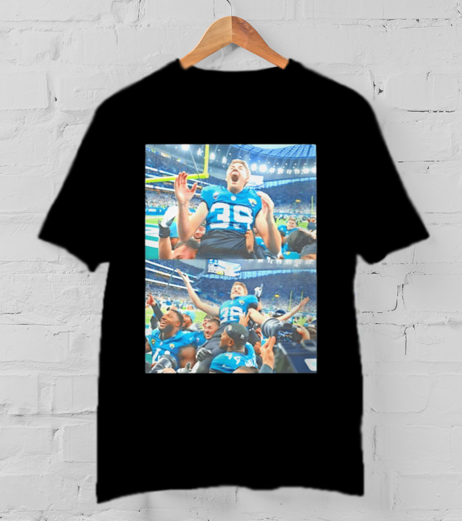 Jacksonville Jaguars Number 39 And Walker Number 44 Post Game Celebration NFL Stadium Event T-Shirt