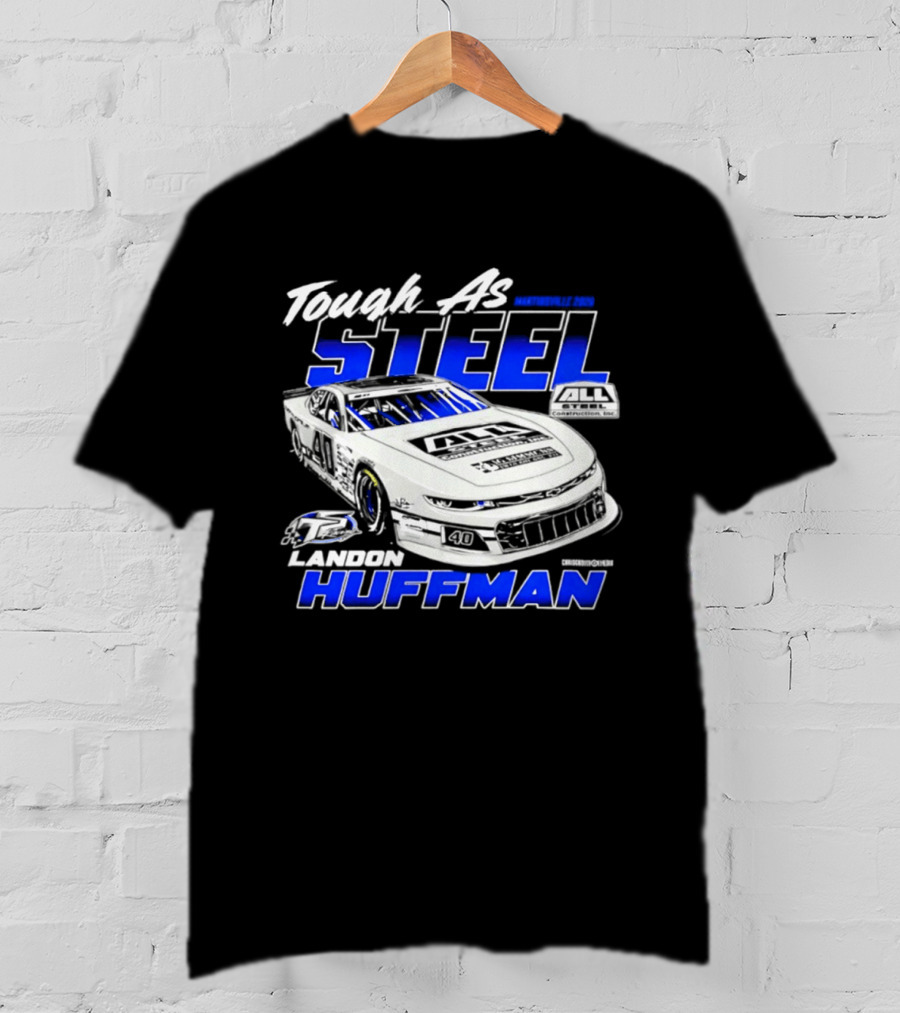 Tough As Steel Landon Huffman Martinsville 2026 T-Shirt