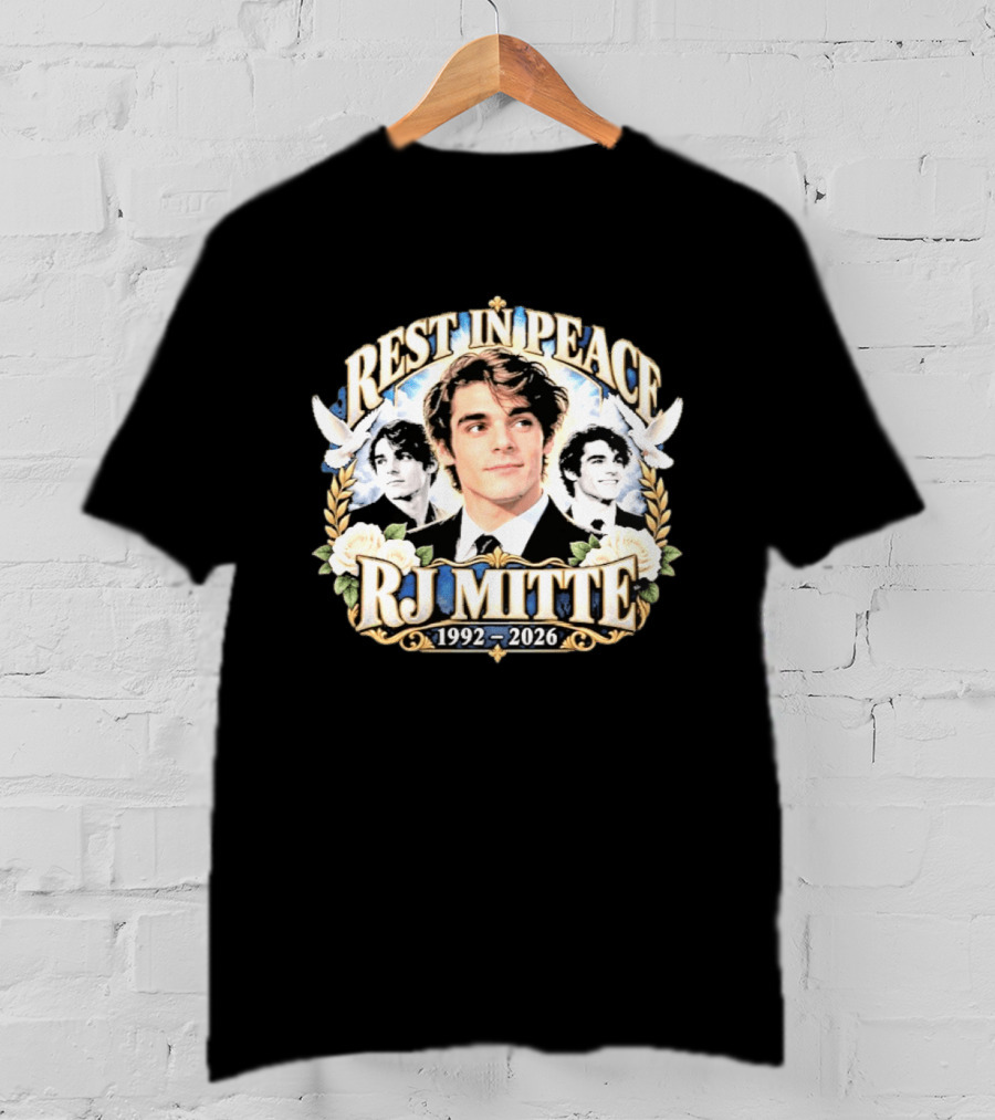 Rest In Peace RJ Mitte 1992 2026 T-Shirt