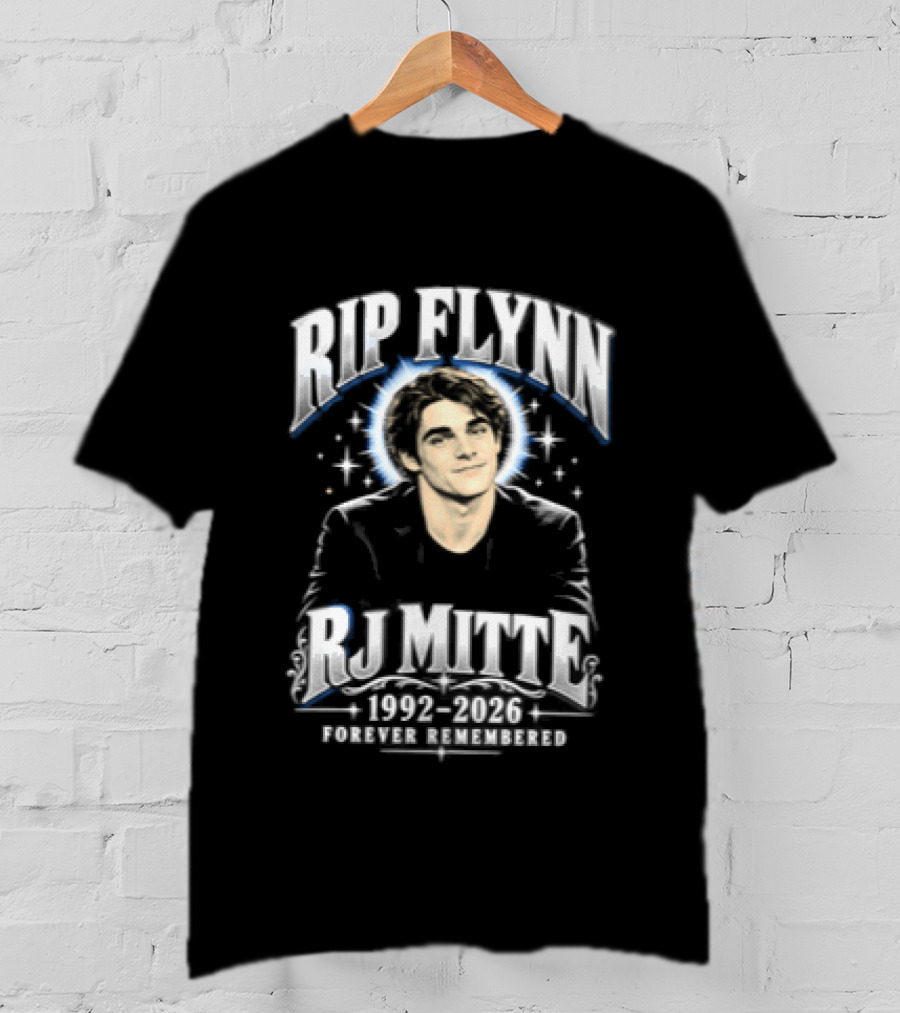 Rip Flynn RJ Mitte Forever Remembered 12/5/1992 2/22/2023 T-Shirt