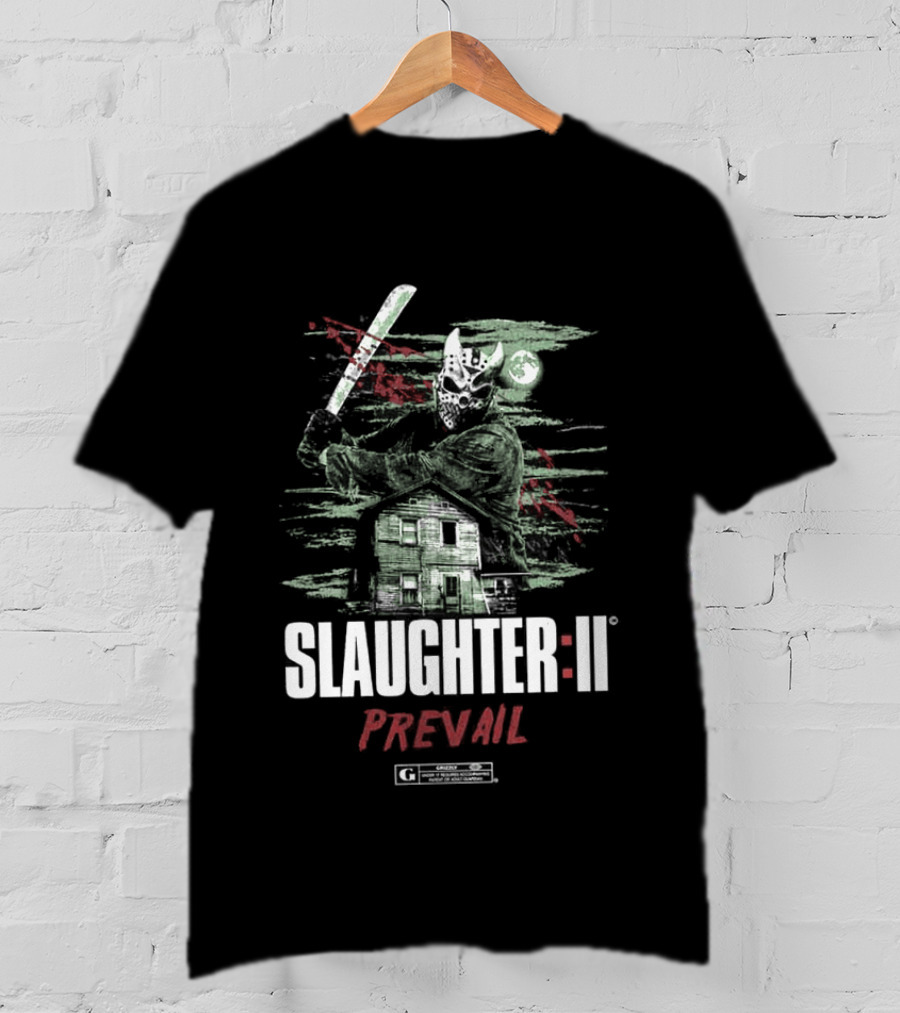 Slaughter II Prevail Halloween 2026 Horror Collection T-Shirt