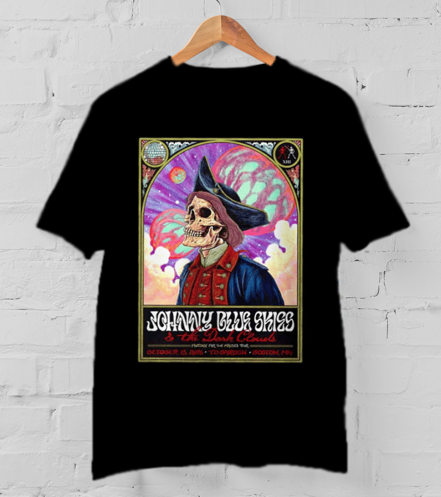 Johnny Blue Skies & The Dark Clouds Waiting For The Magic Tour October 13 TD Garden Boston MA T-Shirt