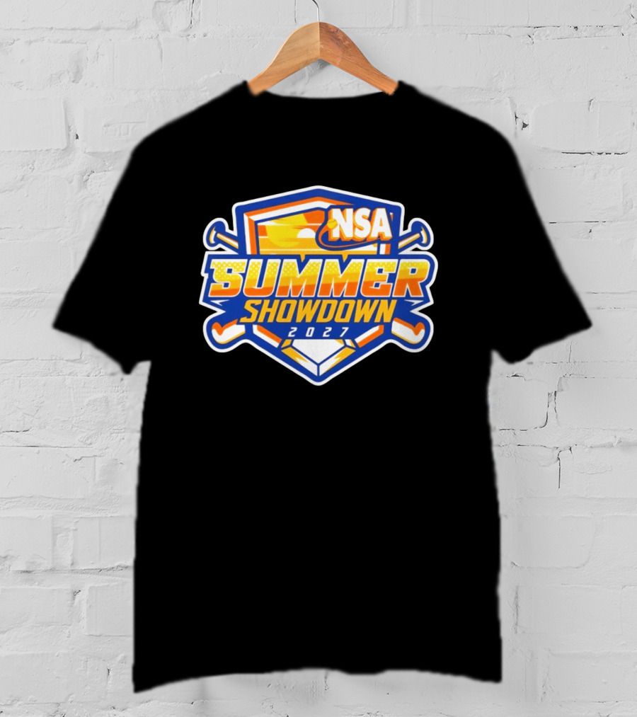 NSA 2027 Summer Showdown Fastpitch Tournament T-Shirt