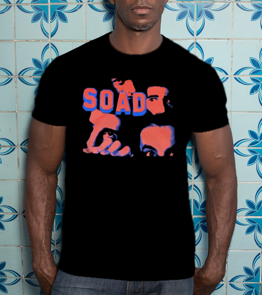 System Of A Down SOAD Beyond The Streets 25th Anniversary Toxicity Album T-Shirt