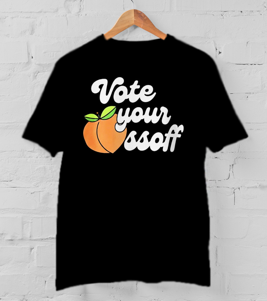 Vote Your Ossoff Peach T-Shirt