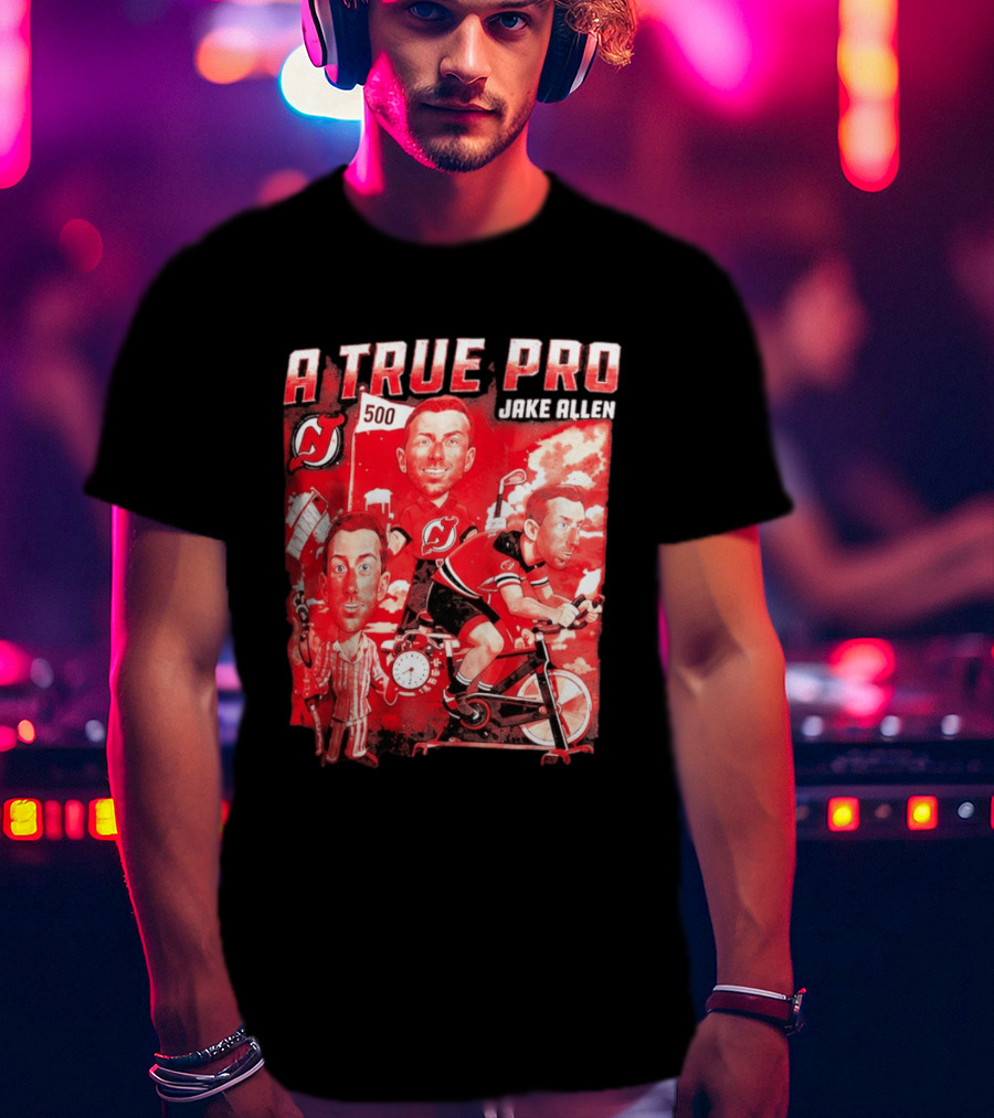 A True Pro Jake Allen NJ Devils 500 T-Shirt