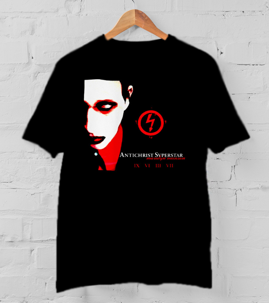 Marilyn Manson Antichrist Superstar 30th Anniversary 2026 Album Cover IX VI III VII T-Shirt
